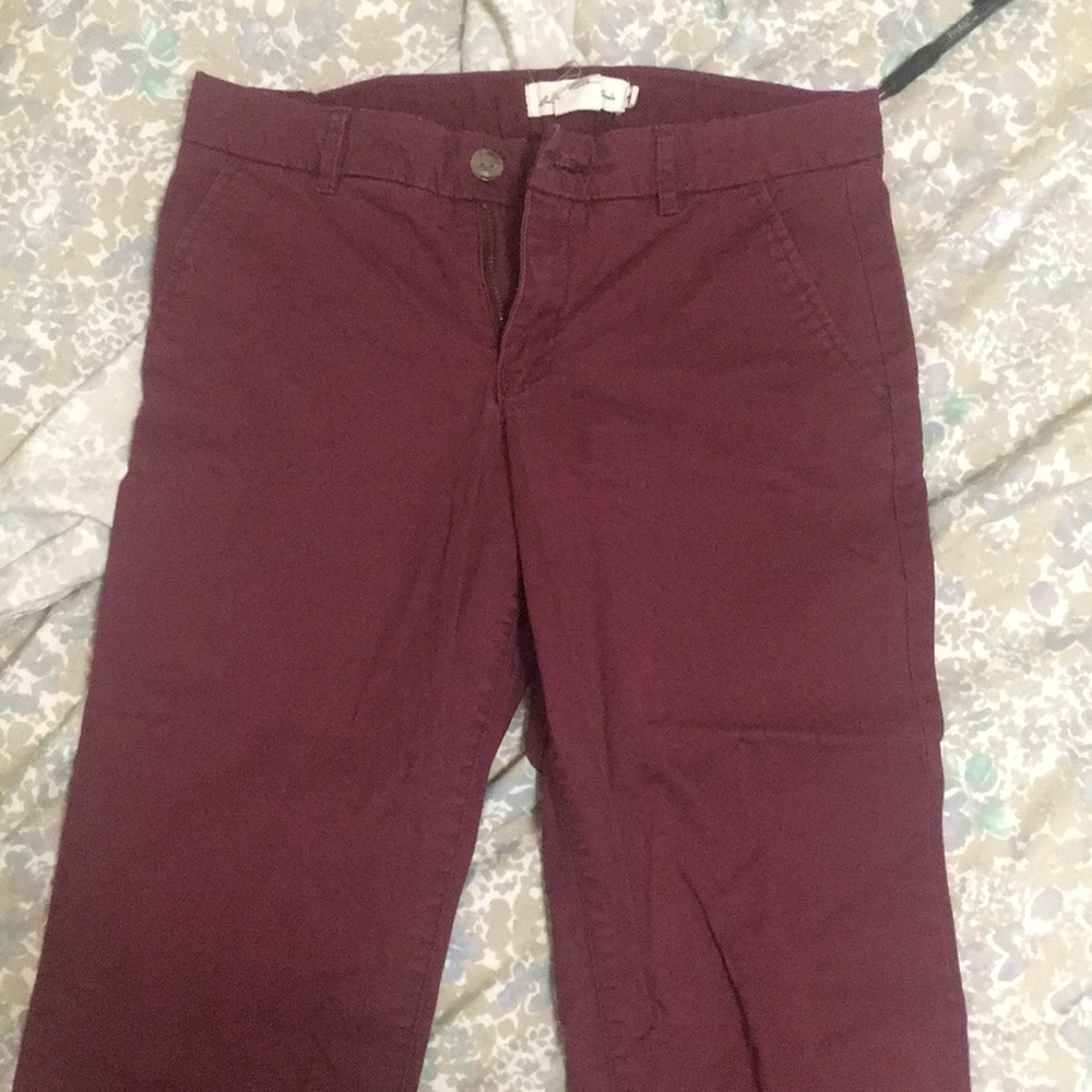 Maroon pants